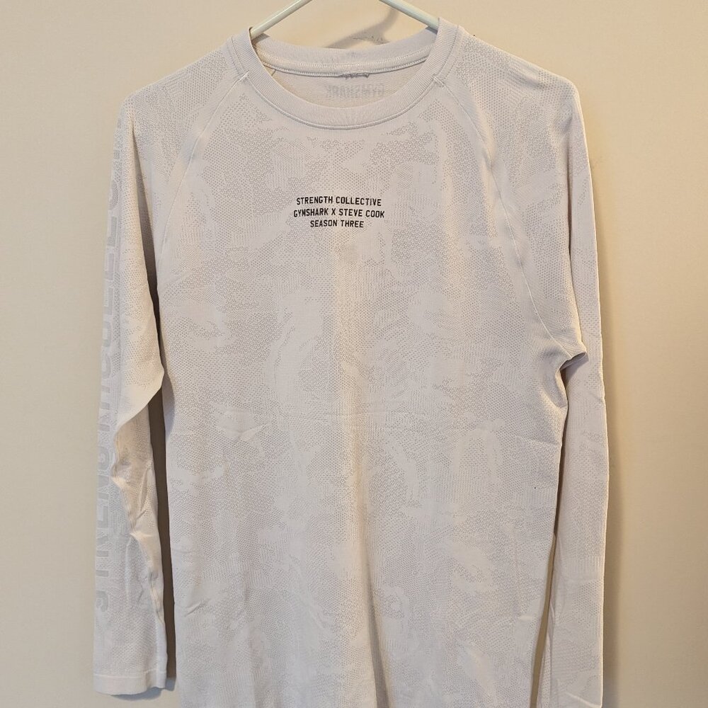 Gymshark//Steve Cook Long Sleeve Seamless T-Shirt